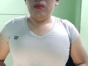 Chica travesti sensual en cámara, samantatrans34, crossdressers