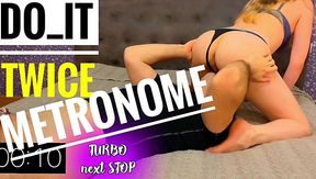 Cumming in time: The Metronome Masturbation Challenge