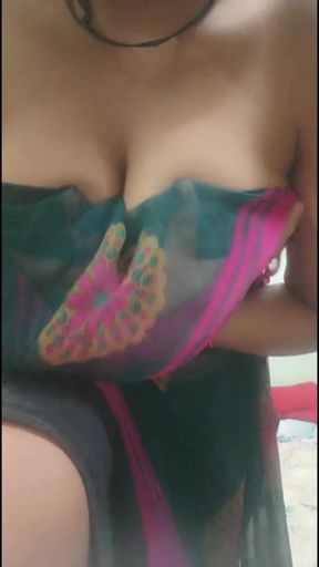 Desi Saree Undressing Tease
