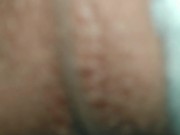 和式トイレで我慢汁を垂らしてオナニーする日本人男子大学生がヒクつく肛門を見せる