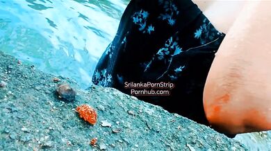 Sri Lankan College Amateur Outdoor Cumshot With Hot Blonde Dirty Talk