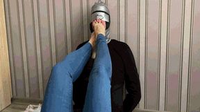 Granny Nose Between Toes - Foot Smother WMV