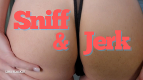 MILF Lina Blackly&#039;s POV Sweaty Ass Sniffing JOI