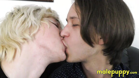 ”Zeke Wolf & Elis Ataxx started to softly kiss each others tender &  lip”