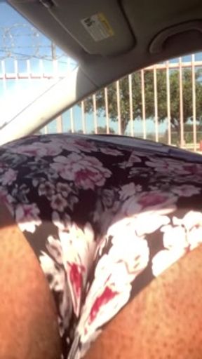 Had To Pull Over To Eat That Dick (Ebony BBW Swallows BBC In The Parking Lot)