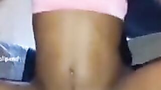 Bronx thot Rides and creaming My cock She like to gotten pounded to Drill music LOL (View till End)