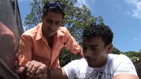 Latinos Alex and Poax Barebacking