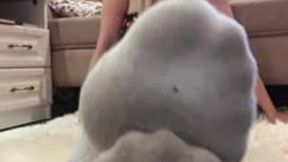 Taste my sweety toes after gym