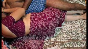 Sexy Saree Bhabhi Gets Naughty with Her Husband