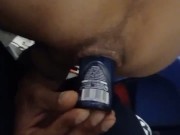 La schiuma da barba nel mio culo rotto