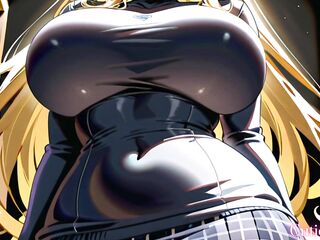 Thick Manga Waifu with Massive Titties and Curvy big beautiful woman Body Pounded in Quiet School Library - AI Generated Anime Risky Public Creampie Teaser