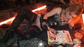 Whore Waiting For Customer At Home