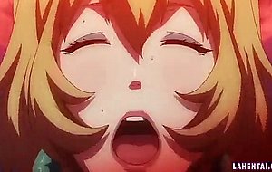 Hentai blondie fucked in gangbang