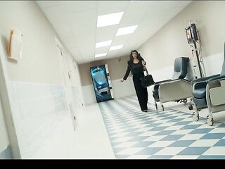 Little Puck Freeze Time Stop Sex - Boss Lady MILF With Big Melons Creampied by Sexually excited Angry Employee