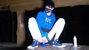 Getting a Muddy Knotting Internal ejaculation From a Werewolf in the Forest~