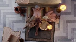 Sindel (Futa) x Cassie and Sonya   Extra (PT/BR) [Nyl]