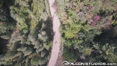 FalconStudios - Bearded Stud Gets Ass Plowed By Stranger In The Woods