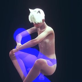Yaoi Femboy - Sexy Neko Femboy Hard Sex Part 2