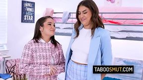 College stepdaughters swap day - Selina Bentz, Bunny Fae