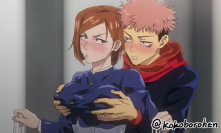 Yuji and Nobara
