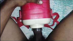 Cum on Bottle by Indian gay