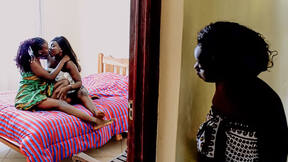 Horny Ebony Roommies Enjoy Secret Affair
