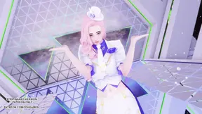 MMD LEE SUHYUN - ALIEN Seraphine Sexy Kpop Dance League Of Legends Uncensored Hentai 4K