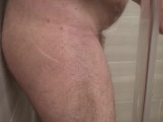 Step sis forgot her dildo in the shower, so I used it.