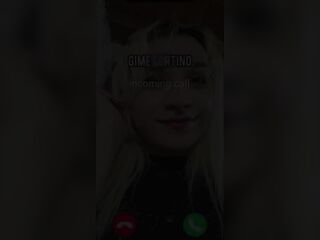 Sexy Clip Call with Trans Cuties, This babe Cums Very Milky