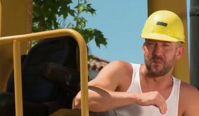 Jessie fucks Construction Workers