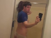 Sissy Femboy Chrissy Dances in Panties