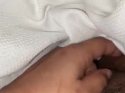FTM jacks hard big clit