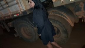 levei minha esposa pro caminhoneiro e peguei o cu gozado depois
