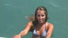 It is great to have a boat and this hoe is a total money hungry sex freak