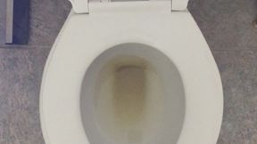 I PEE GOLD INSIDE MY TOILET
