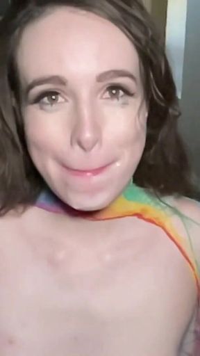 Daddy Pisses Inside Duct Taped Sub Slut Brooke Johnson’s Pussy
