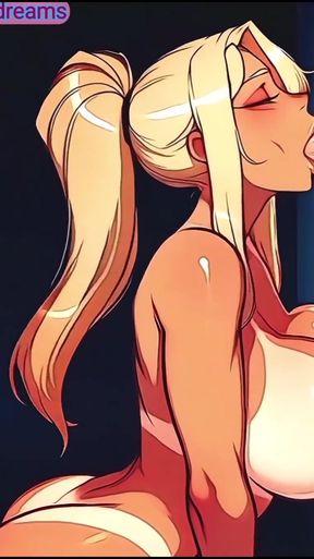 NEON DREAMS - THE COCK HUNGRY CHEERLEADER   Clip 1