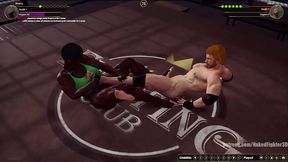 Marcy VS Vilkor (Naked Fighter 3D)