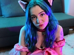 KHALA - JOI with Cat Princess and her tentacle dildo