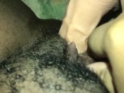 White dildo belongs in fat black bitch
