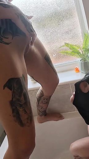Peeing on Our Cuck