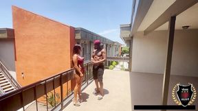 niykee cruz licks rome major s ass in a rimjob while jerking him off!