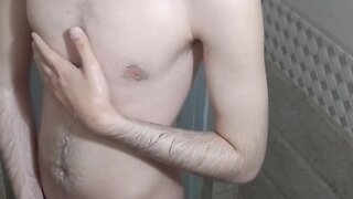Amateur iranian twink bathing and masturbating solo part 2 danieltp2002