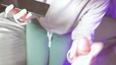 Fucking the mouth of step daughter while she talks to mother on her cell phone. phone.