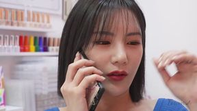 Waxing Salon Boss Help You Cum!