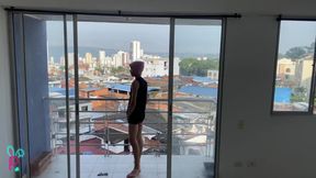 Hot and Naked on My Balcony - Exclusive