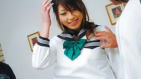 Double trouble for Japanese bimbo Arisa Aoyama Video 2