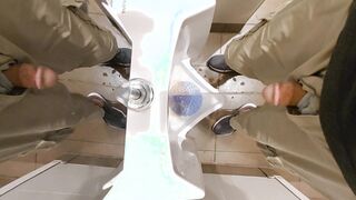 Peeing at a Urinal in a Public Wc Compilation