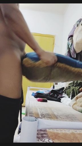 Heaving Sex with My Favorite Pillow Dark Boy