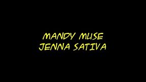jenna sativa and mandy muse strap on wildly